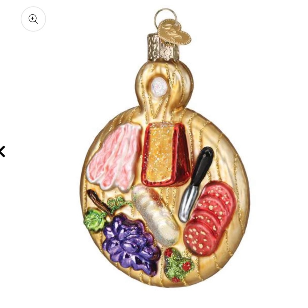 Old World Christmas Charcuterie Board Ornament